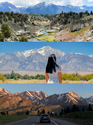 国道395号線｜これぞ真のカリフォルニア。