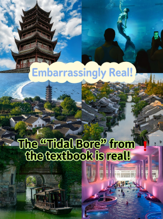 Truly breathtaking! The "Watching the Tide" from the textbook came to life