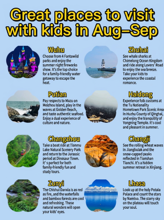 Where to go with kids in August? These 8 spots are less crowded, easy, and budget-friendly