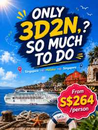 ONLY 3D2N? WATCH HOW MUCH YOU CAN DO 👀