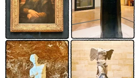 フランス旅行の楽しみ方、半日でルーヴル美術館を駆け巡る:何度も迷いながら、四大至宝と対面 — traveler post in バービル