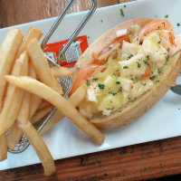 Enjoy seafood meal @ Lobster Shack Perth 🇦🇺