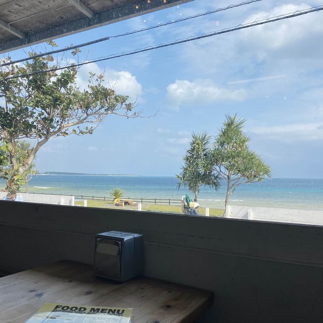 沖縄🏝久米島のオーシャンビューカフェがたまらない🌊