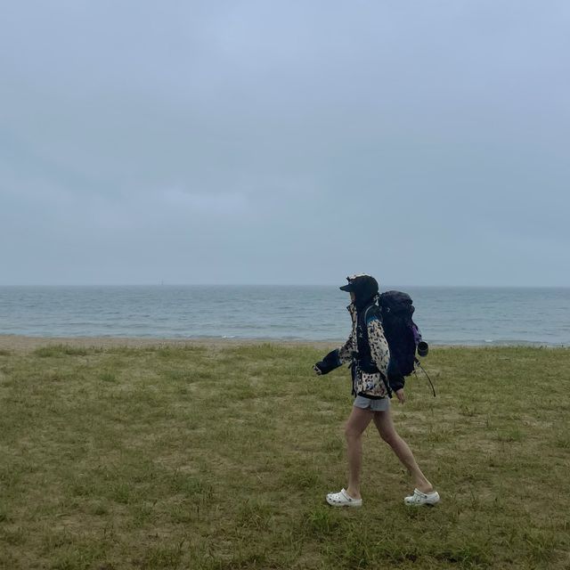 백패킹의 성지, 자월도 우중백패킹