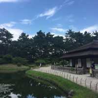 안올수가 없는 최고의 공원, 이곳은 「리쓰린」입니다.