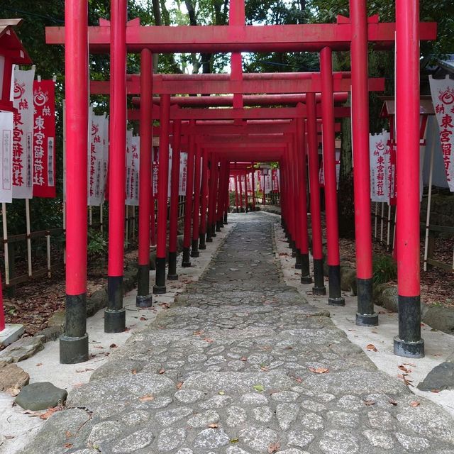 愛知旅行！「東宮稲荷社」「朱色鳥居」