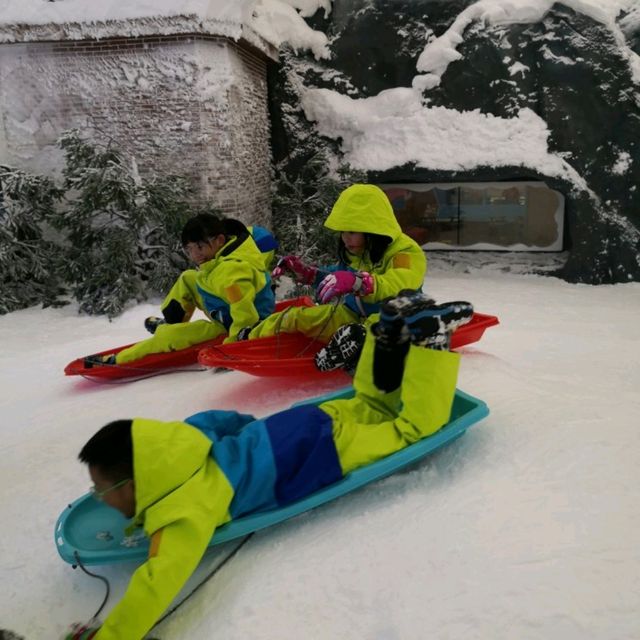 深圳觀瀾都有得玩雪 卡魯冰雪世界