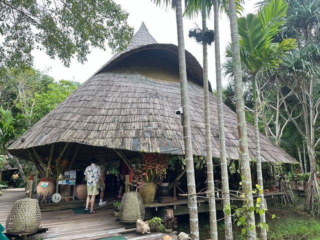 แวะชิมอาหารพื้นเมือง ร้านอาหารเรือนไม้