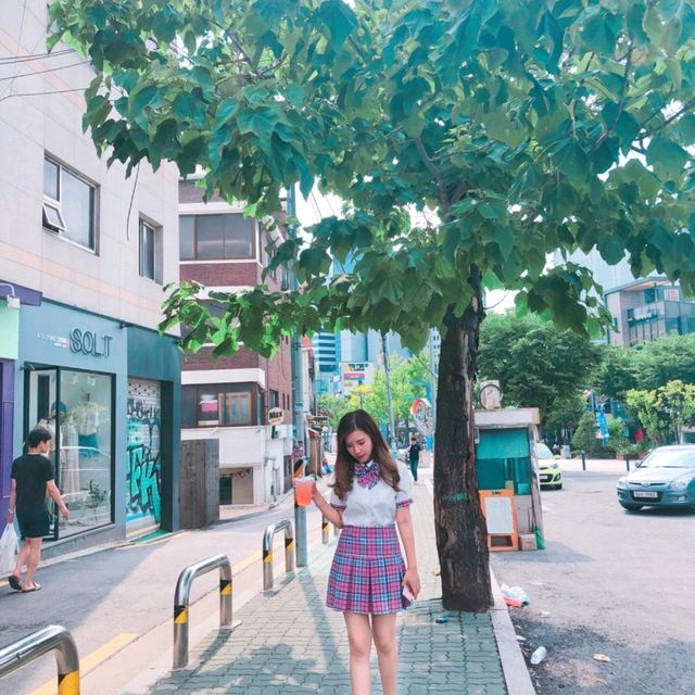 韓風新潮流之冠🥇《Produce101/48》高校生校服體驗✨
