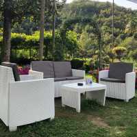 Como cuisine with romantic lake view 