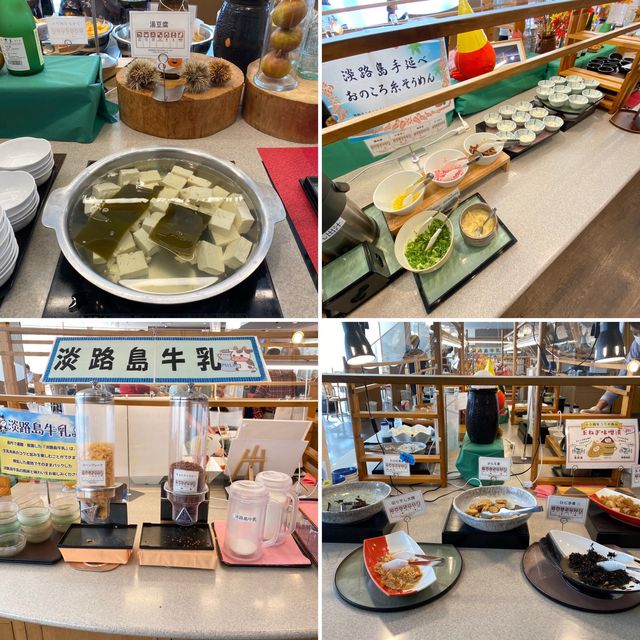 海幸三昧バイキングに感動！玉ねぎ！カンパチ！天ぷら！朝食も素晴らしい！休暇村南淡路の食事が至福でした【食事編】