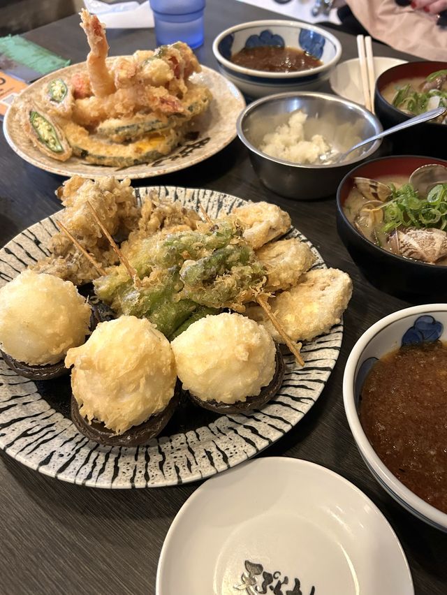 오사카 10년살면서 가장 맛있었던 덴푸라가게 👍🏻✨