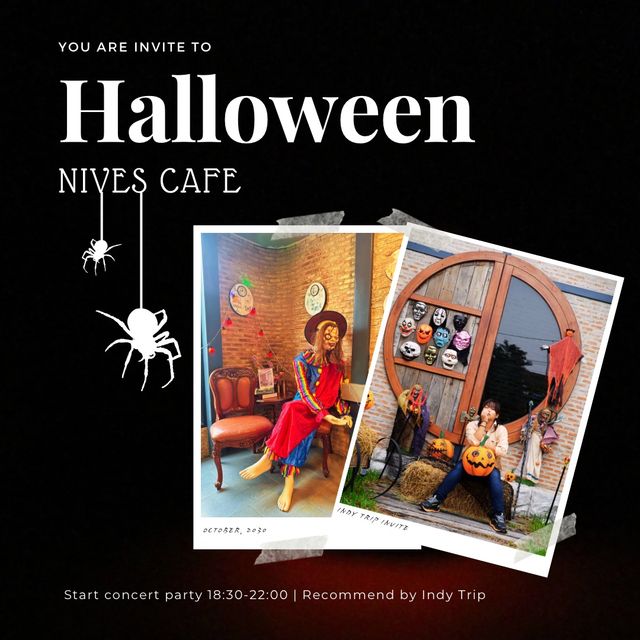 👺Nives Cafe And Bar คาเฟ่หลอน