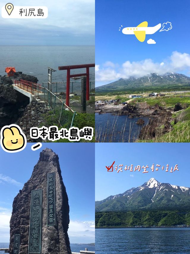 日本🇯🇵最北島嶼❣️稚內出發😎利尻島😌