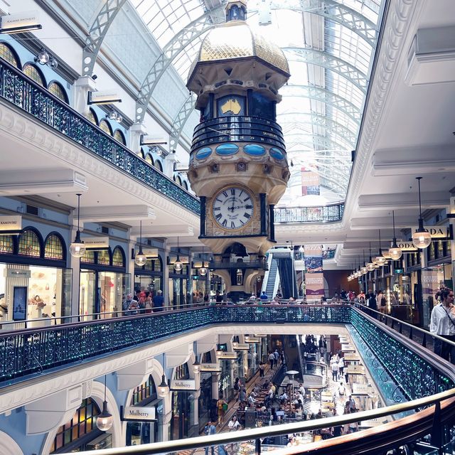 Authentic Queen Victoria Building in Sydney 