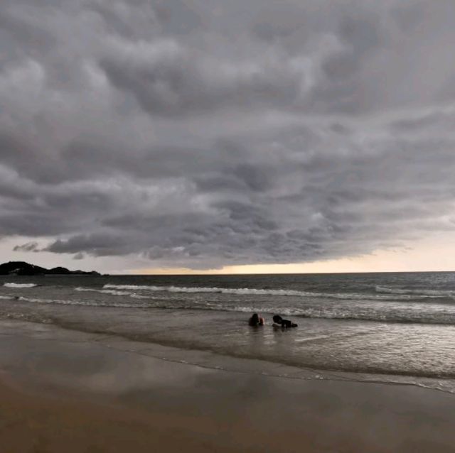 Breathtaking waters of cherating 