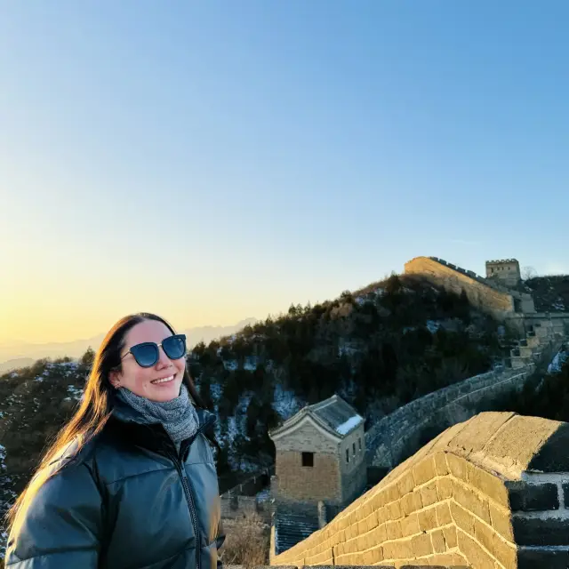 Hiking the Sunrise at Jinshanling Great Wall