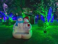 福岡・天神。クリスマスイルミネーションで華やかな『天神中央公園』