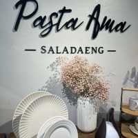 Pasta Ama ศาลาแดง ร้านพาสต้าฟิวชั่น ราคาน่ารัก