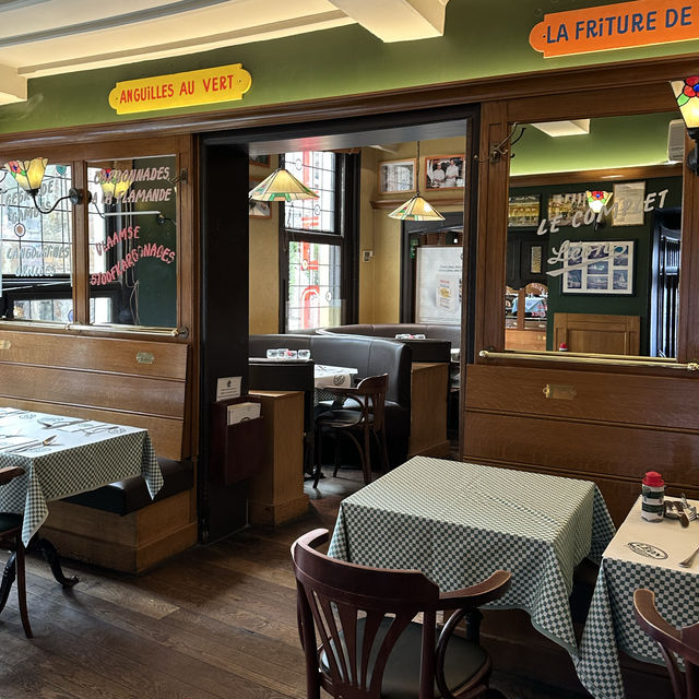 Brussels’ famous Belgian restaurant 