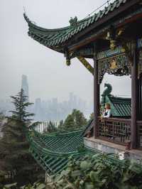 Hong’ensi Forest Park ชมวิวมุมสูงฉงชิ่ง ค่ำๆสวยมาก