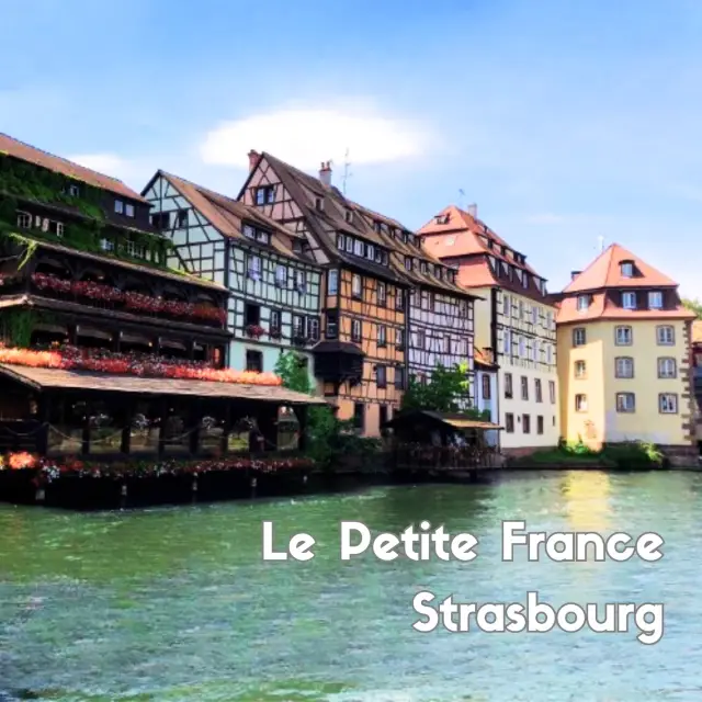 Alsatian heritage : Le Petite France, Strasbourg