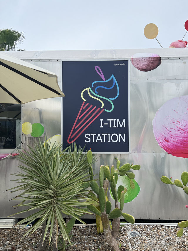 ITim Station ร้านไอศครีมที่ Huahin one