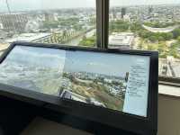 佐賀県佐賀市。佐賀県庁新館の最上階にある展望ホール『SAGA360』