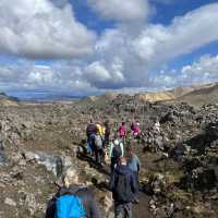 Mount Bláhnjúkur hike