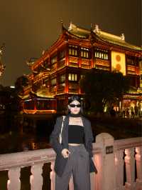 上海豫園 夜景超級漂亮出大片！