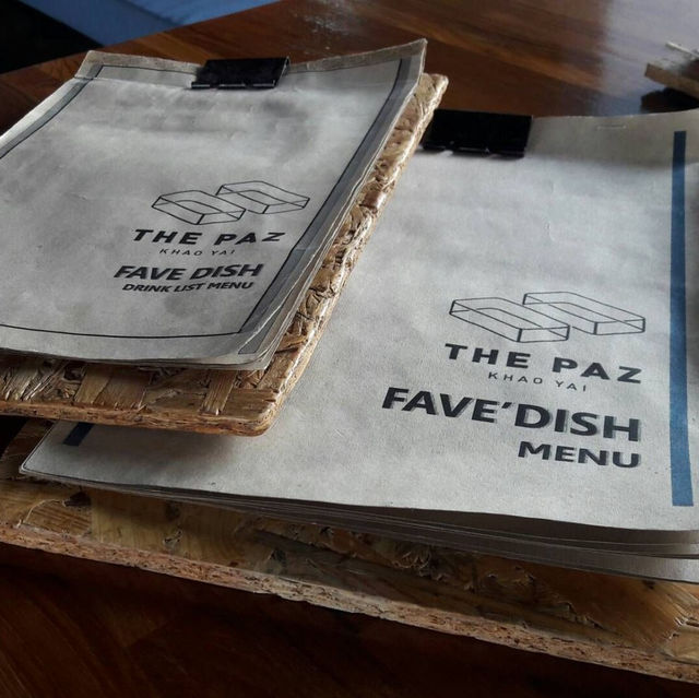 FAVE' DISH by The Paz เขาใหญ่