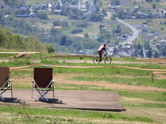 夏のスキー場は避暑地