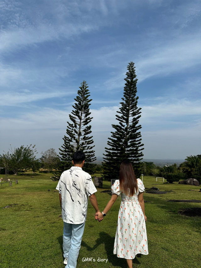 ลานกางเต๊นท์แบบติดแกรม,,, สวยว้าวมากที่จันทบุรี 