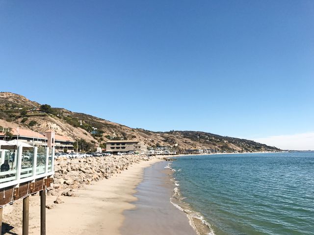 In Malibu, The Skies So Blue