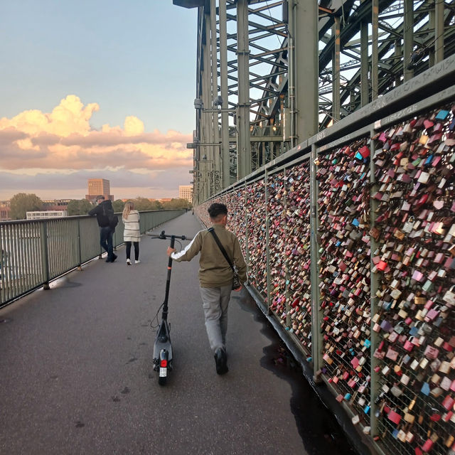 Hohenzollern Bridge and Love Locks