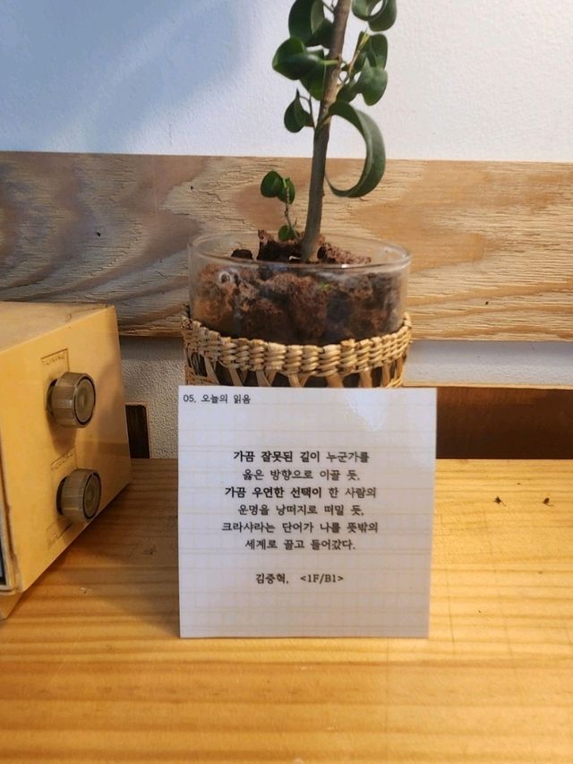 🍋길동 카페 조용하게 책읽기 좋은 북카페 읽음🍊