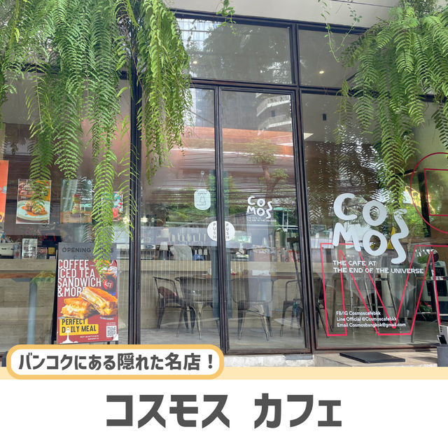 【バンコク】地元の人が教えてくれた穴場カフェ☕️