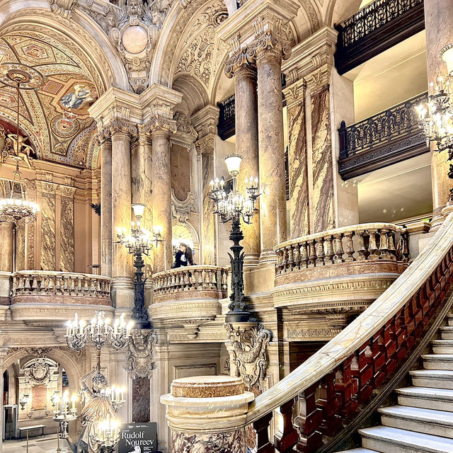 The beauty of Palais Garnier❤️❤️❤️