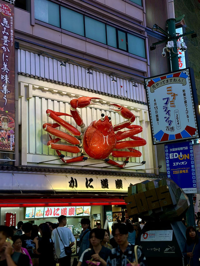 Dotonbori Street, Osaka 🦀