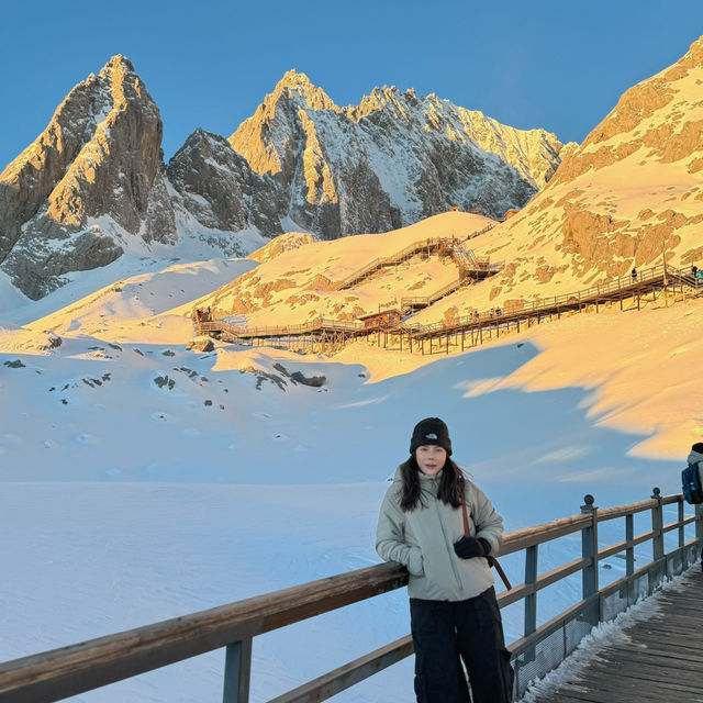 ภูเขาหิมะมังกรหยก Jade dragon snow mountain 🏔️🗻