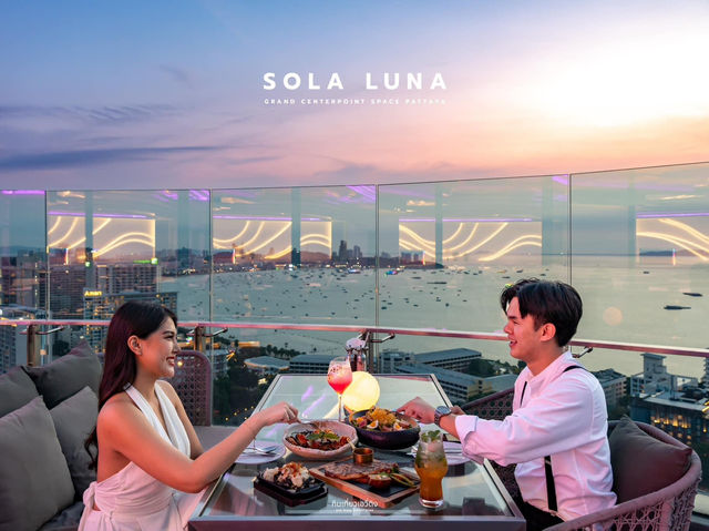 Sola Luna รูฟท็อปพัทยาธีมอวกาศวิวหลักล้าน