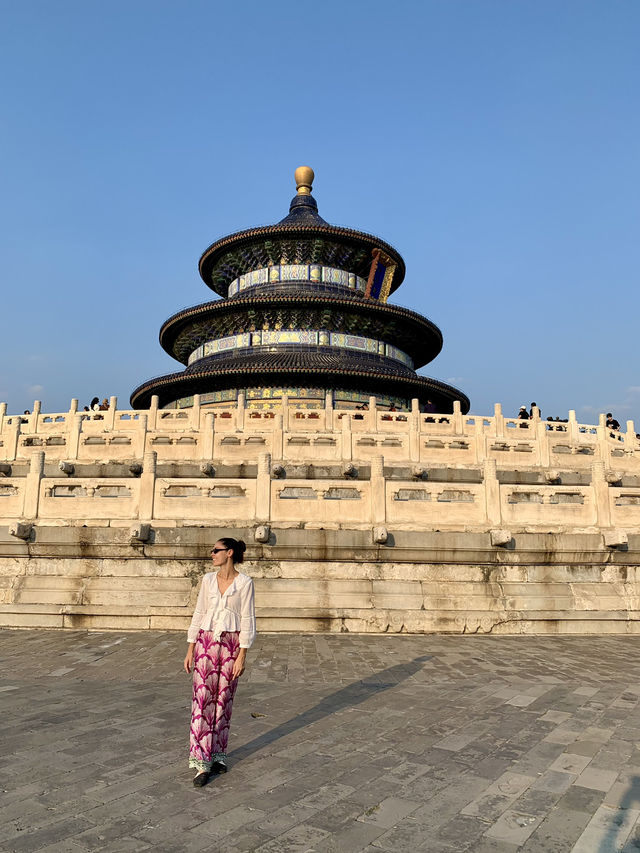 Golden Moments in Beijing: Experiencing the Temple of Heaven at Dusk