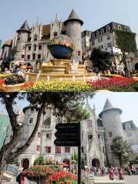หมู่บ้านฝรั่งเศสบนเนินเขา BA NA HILLS ดานัง