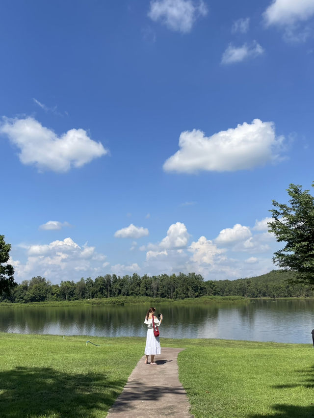 🇹🇭한국인은 잘모르는 한적한 치앙마이근교호수🌿