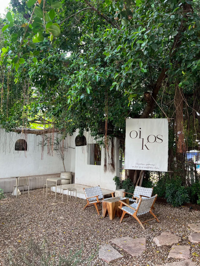 Oikos Cafe & Restaurant 🥨 คาเฟ่มู้ดดีฝั่งธน
