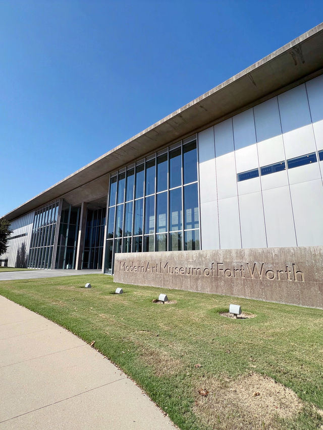 ［沃斯堡旅行］Modern Art Museum of Fort Worth-現代藝術的薰陶🎨