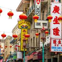 中國城 華埠站 Chinatown San Francisco 舊金山旅遊