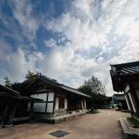 韓国富川にある小さな韓屋村。