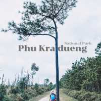 อุทยานแห่งชาติภูกระดึงในฤดูฝน