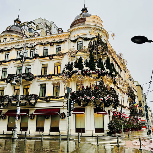 Bucharest Golden Glow Old Town